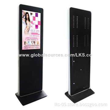 Touch screen digital kiosk with all in one PC advertising LCD display 1080P